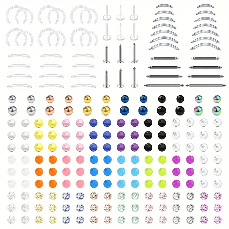 226pcs 16G ze stali nierdzewne – Body Jewelry Replacement Ball recenzja i cena