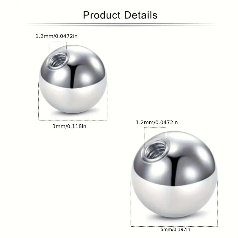 226pcs 16G ze stali nierdzewne – Body Jewelry Replacement Ball recenzja i cena