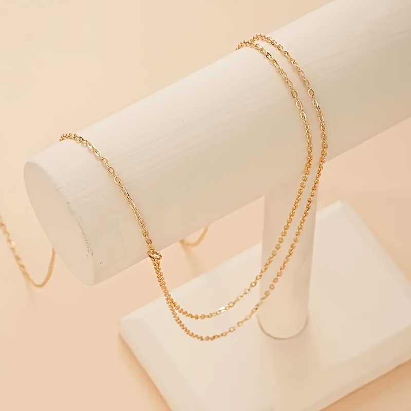 Dwustronny złoty metalowy łańc – Body Jewelry For You recenzja i cena